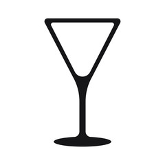 Cocktail vector icon, drink icon