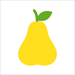 Fresh, yellow pear