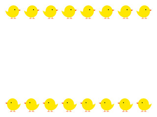 ひよこのフレーム © chapinasu