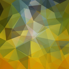 Obraz premium Background made of yellow, gray triangles. Square composition with geometric shapes. Eps 10