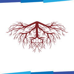 Root Logo Vector template