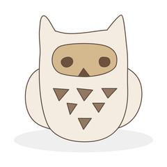 Illustration of a cute owl.