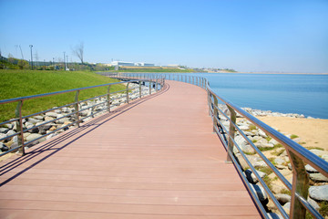 Boyukshor Lake in Baku Azerbaijan