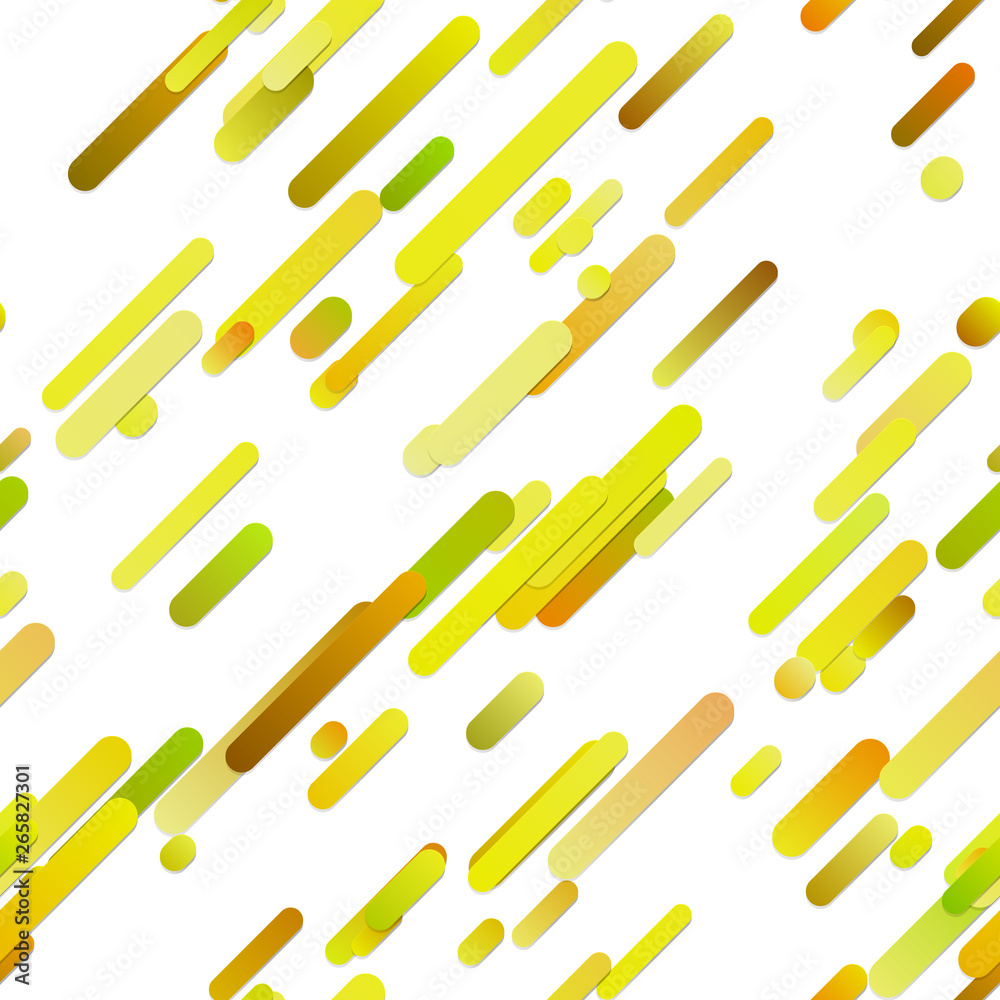 Poster colorful seamless trendy gradient diagonal rounded stripe background pattern