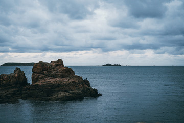 C&ocirc;te de granit rose