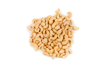 Cashew isolated on white background
