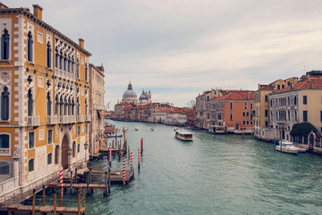 View of the Grand Canal and Basilica Santa Maria Della Salute