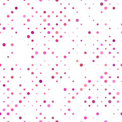 Fototapeta na wymiar Seamless geometric dot pattern - vector background design