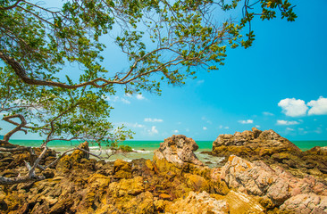 By the sea on hot days.56