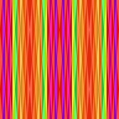 Obraz premium modern striped background with yellow green, dark orchid and orange red colors. for fashion garment, wrapping paper, wallpaper or creative design