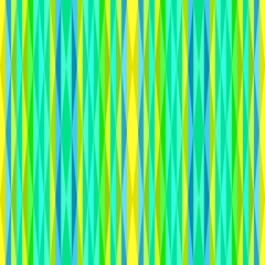 abstract background with turquoise, green yellow and lawn green stripes for wallpaper, fashion garment, wrapping paper or creative concept design