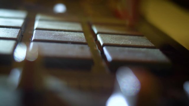 closeup view of drum pad playing piano and drums