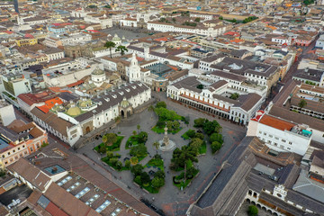 Obraz premium Quito city
