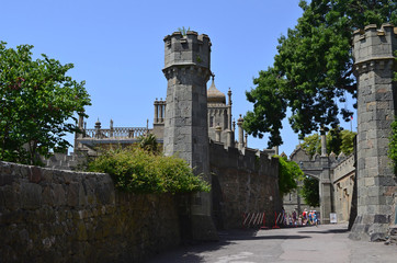 the Vorontsov Palace with the Park and sculptures