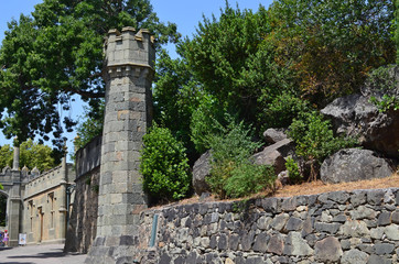 the Vorontsov Palace with the Park and sculptures