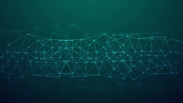 sfondo, rete,  internet, connessioni, triangoli, web, video