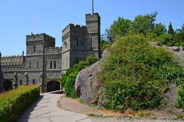 the Vorontsov Palace with the Park and sculptures