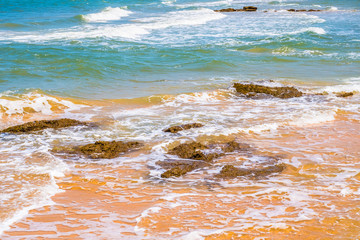 By the sea on hot days.35