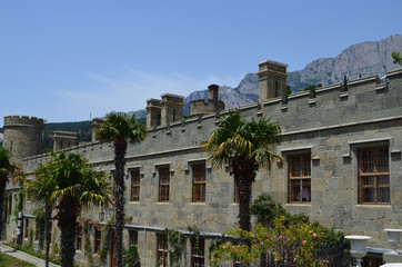 the Vorontsov Palace with the Park and sculptures