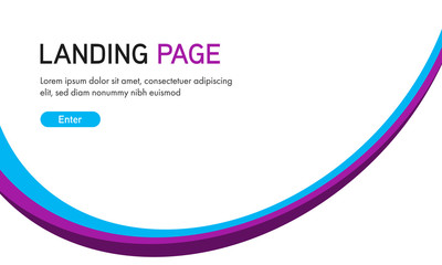 Obraz premium Abstract curve line on white background