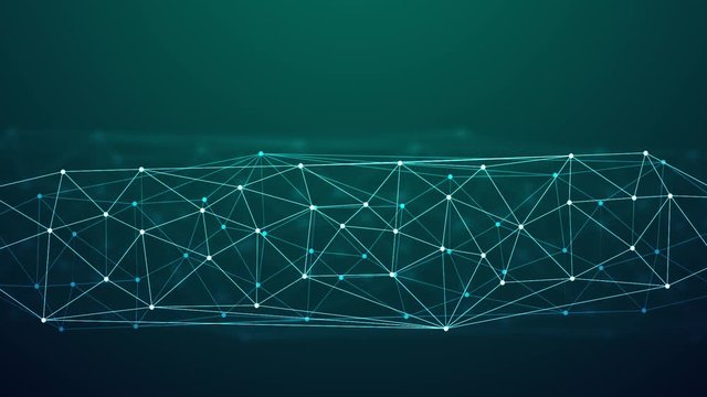 sfondo, rete,  internet, connessioni, triangoli, web, video