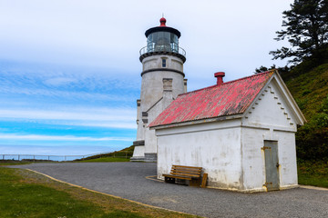 Fototapeta na wymiar Heceta Head Lighthouse, Oregon, USA