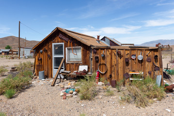 Gold Point ghost town, Nevada, USA