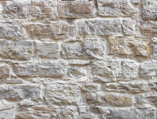 Rustic stone wall