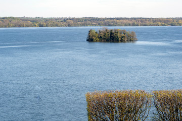 island on the Ploener see 