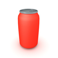 3D Rendering of a soda can