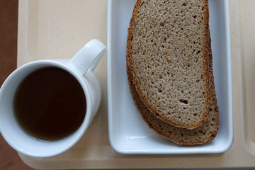 Bread is healthy cheap and nutritious to use as a garnish for many foods