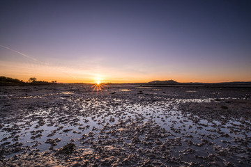 Scrabo Tower Newtownards Sunset