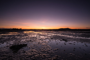 Scrabo Tower Newtownards Sunset