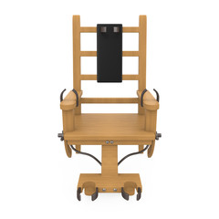 Electric Chair Isolated
