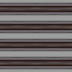 dark slate gray, dark gray and light gray colored lines in a row. repeating horizontal pattern. for fashion garment, wrapping paper, wallpaper or online web design