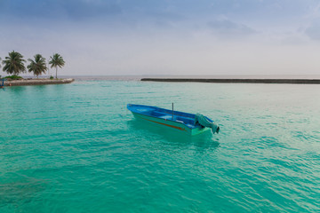 Fototapeta na wymiar Maldives, tropical sea background