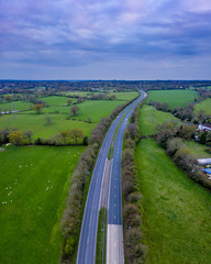 Panoramic Drone Landscape