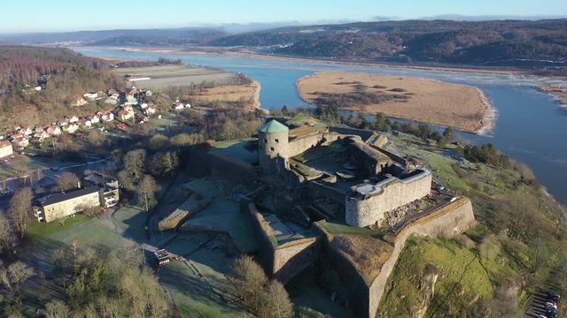 Bohus fortress in winter