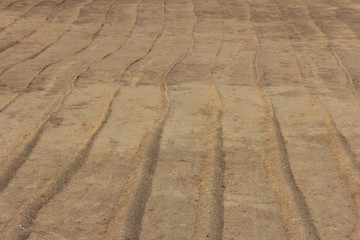 Naklejka premium sand tamp texture background surface