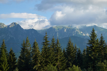 The Tatra Mountains, Tatras, or Tatra - a mountain range that forms a natural border between Slovakia and Poland