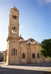 Fototapeta na wymiar Faneromeni Church in Nicosia. Cyprus
