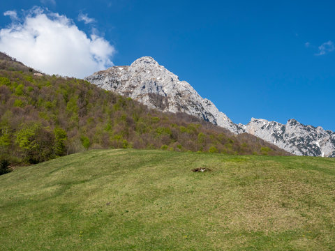 Landscape of Grigna mountain