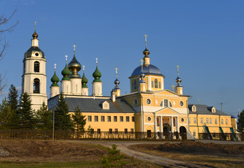 Fototapeta na wymiar Monastery one of the oldest monasteries Russia