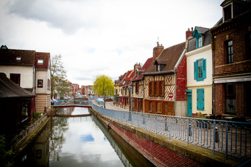 Obraz premium quartier Saint-leu à amiens
