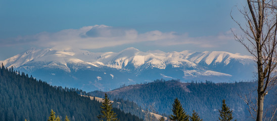 Fototapeta na wymiar slovakia high tatras mountian region 