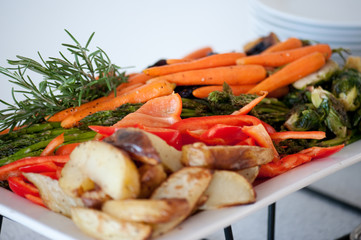 Roasted Vegetables and Potatoes