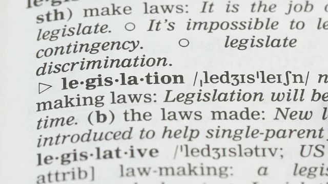 Legislation, english vocabulary page opened, laws making and obeying, politics