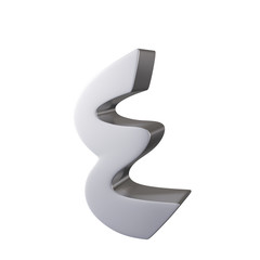 Fototapeta premium Arabic 3d number Four