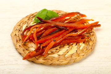 Salmon dry sticks
