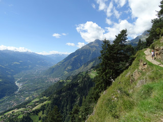 Obraz premium Meraner Höhenweg